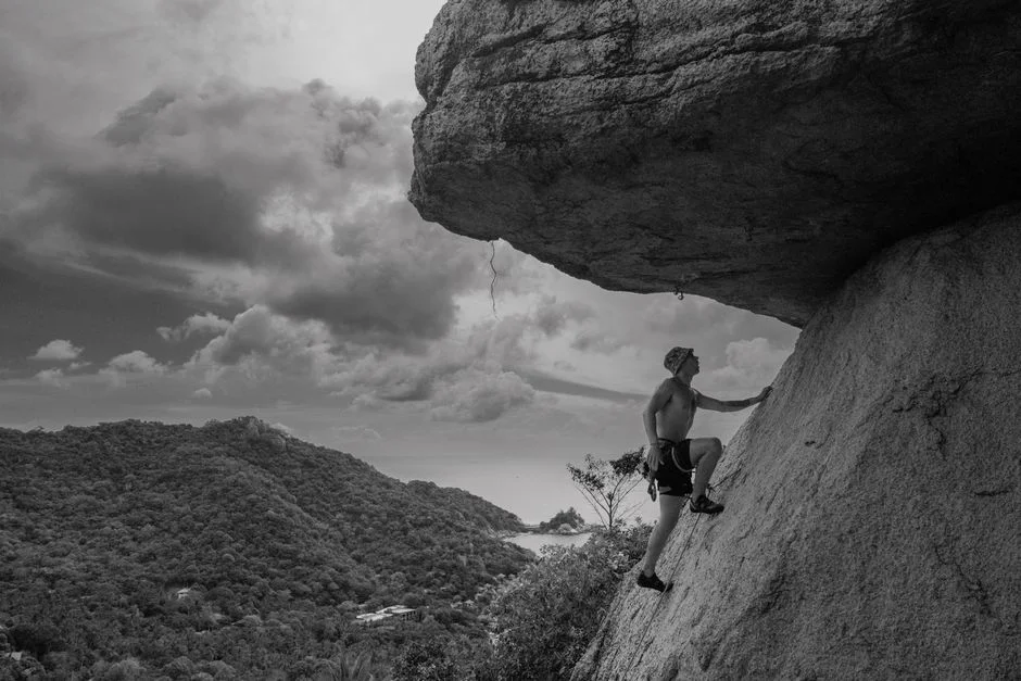 Tadej Pogacar climbing